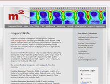 Tablet Screenshot of msquared.eu